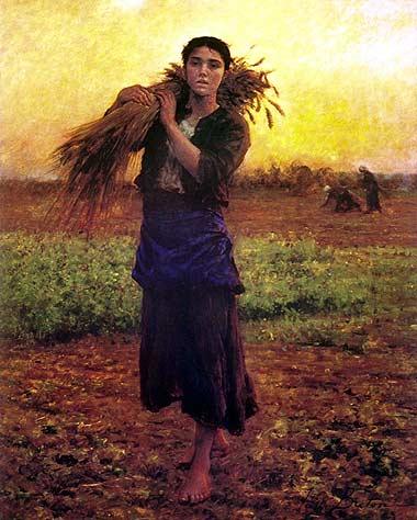 Jules Breton At The End of the Day